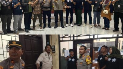 Kapolres Kendal Pastikan Logistik Pilkada Aman di Kelurahan Bandengan dan Patukangan