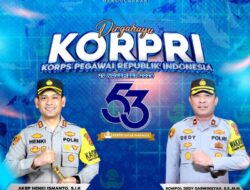 Kapolres Lhokseumawe Sampaikan Ucapan Selamat HUT Korpri ke-53