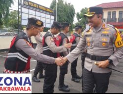 Kapolres Purbalingga Lepas Pasukan Dalmas Nusantara