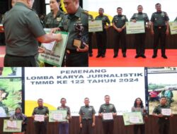 Dua Kodim dari Kodam IV/Diponegoro Raih Penghargaan bergengsi LKJ TMMD Reguler ke-122 TNI AD