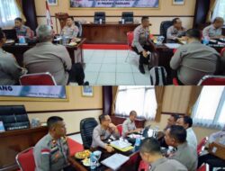 Itwasum Polri Lakukan Pengawasan Ops Lilin Candi 2024 di Polresta Magelang