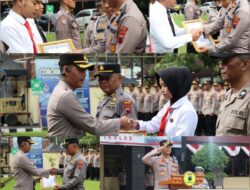 Berkontribusi di Berbagai Bidang, Anggota Polres Kendal Dapat Apresiasi Dari Pimpinan