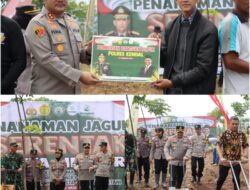 Sinergi Polri dan Petani: Polres Kendal Lakukan Penanaman Jagung Serentak di Merbuh Kendal