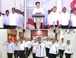 Lapas Kerobokan Ikuti Apel di Awal Tahun 2025.