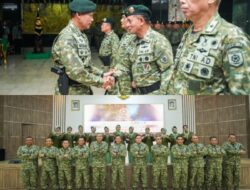 Pangkostrad Letjen TNI Mohammad Fadjar Pimpin Sertijab Asren Kostrad dan Irdivif 3 Kostrad