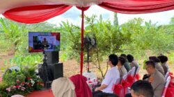 Polrestabes Semarang Bersama Forkompimda Hadiri Penanaman Jagung Serentak Polri dan Kementrian Pertanian RI