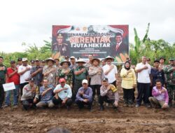 Upaya Wujudkan Ketahanan Pangan Nasional, Polda Jateng Tanam  Bibit Jagung di 4.906 Hektar Lahan Pertanian