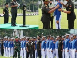 Upacara Kenaikan Pangkat Prajurit Taruna ke Kopral Tauna TP. 2024/2025.