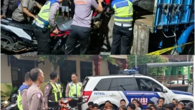 44 Sepeda Motor Melanggar Aturan Lalu Lintas Terjaring Razia di Lokasi Balap Liar Karangmoncol