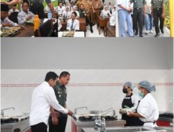 Pangdam IV/Diponegoro Tinjau Makan Bergizi Gratis di Beberapa Sekolah di Semarang