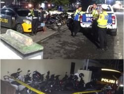 Polres Kendal Tindak Tegas Balap Liar di Patebon, Kendaraan Diamankan