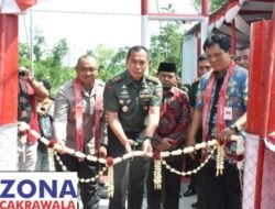 Jembatan Gantung Merah Putih Kodam IV/Diponegoro Gantikan Jembatan Modran Yang Rusak di Desa Talang 