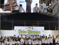 Kapolres Kendal Buka Bersama Yatim Piatu dan Kaum Dhuafa Sekalian Berbagi