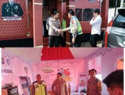 Kapolres Kendal Cek Kesiapan Pos Pam Exit Tol Weleri untuk Pengamanan Operasi Ketupat Candi 2025