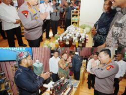 Buka Rakernis Densus 88, Kapolri Kunjungi Stan Usaha Eks Narapidana Teroris