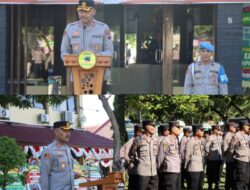 Kapolres Kendal Pimpin Apel Pagi, Tekankan Inovasi dan Profesionalisme Anggota