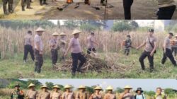 Dukung Astacita Dengan Kerja Bakti Dan Pembukaan Lahan Produktif di Beji, Pasuruan