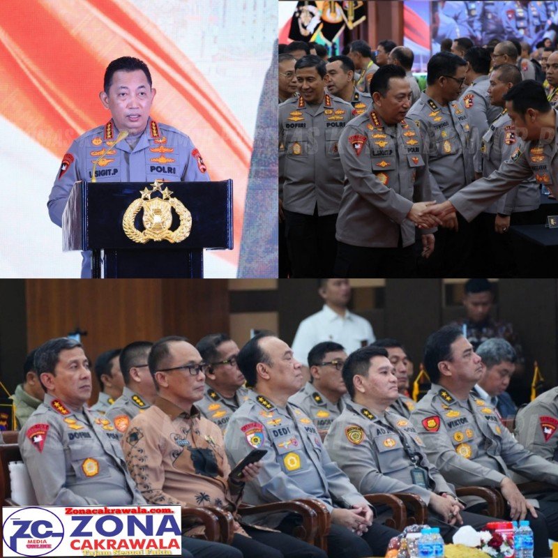 Wadankorbrimob Polri Hadiri Penutupan Rakernis Gabungan SSDM Polri Dan Slog Polri T.A. 2025