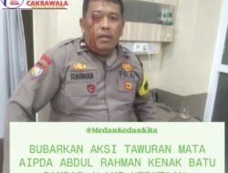 Personel Polisi Polsek Medan Labuhan, Aipda Abdul Rahman Alami Kebutaan Mata Kanannya.