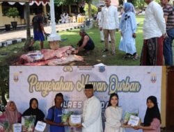 Polres Kendal Gelar Salat Idul Adha dan Salurkan Hewan Kurban ke Ponpes dan Eks Napiter