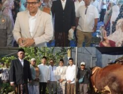 Dandim Dampingi Bupati Batang Serahkan Sapi Kurban Bantuan Presiden Prabowo