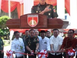 Wujud Toleransi dan Persatuan, Pangdam IV/Diponegoro Resmikan Gereja Oikumene dan Fasilitas Satuan