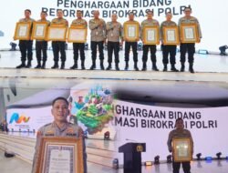 Polresta Banyuwangi Raih Penghargaan Pelayanan Prima Kategori A dari Kapolri