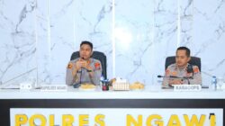 Kapolres Ngawi Pimpin Rakor Pengamanan Pengesahan Warga PSHT: Wujudkan 1 Suro yang Aman dan Kondusif
