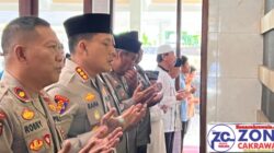 Polresta Banyuwangi Gelar Sholat Ghaib untuk Korban KMP Tunu Pratama Jaya