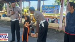 Satlantas Polres Kendal Ajak Ratusan Siswa Belajar Tertib Lalu Lintas Lewat Program Polsanak