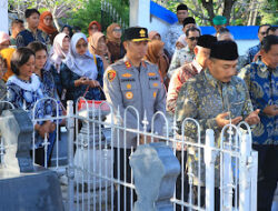 Hari Jadi Ngawi ke-667, Kapolres Turut Serta Ziarah Leluhur Bersama Forpimda
