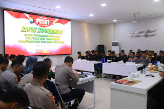 Polres Ngawi Gelar Rakor, Wujudkan Aman Suro Tanpa Konvoi
