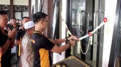 Potong Pita, Kapolres Trenggalek Resmikan Gedung Baru Bagian Logistik