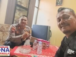 Kunjungan Silaturahmi Pimpinan Media Zonacakrawala.com ke Kapolsek Weleri yang Baru.