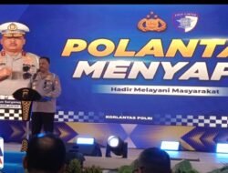 Polantas Menyapa Warnai Dieng Culture Festival, Pesan Kakorlantas: Selamat di Jalan, Selamat di Rumah
