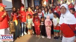 Sambut HUT RI ke-80 Desa Penyangkringan RW 03 Adakan Jalan Santai Bersama Warganya 