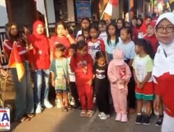 Sambut HUT RI ke-80 Desa Penyangkringan RW 03 Adakan Jalan Santai Bersama Warganya