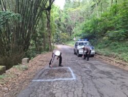 Satlantas Lakukan Mapping Jalan Rusak di Sepanjang Ruas Jalan Trenggalek-Bendungan. Ini Hasilnya