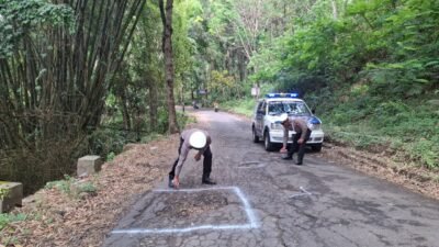 Satlantas Lakukan Mapping Jalan Rusak di Sepanjang Ruas Jalan Trenggalek-Bendungan. Ini Hasilnya
