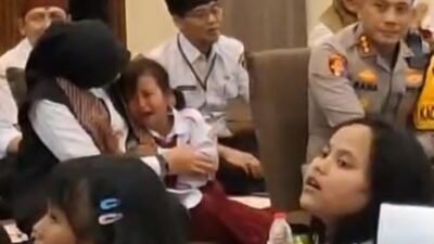 Kunjungan Bupati Ipuk dan Kapolresta Banyuwangi ke Sekolah Rakyat di Iringi Tangis Haru