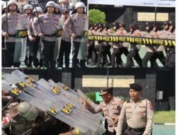 Profesional, Humanis, Terlatih: Polresta Banyuwangi Gelar Pelatihan Teknis Dalmas Bagi Ratusan Personel