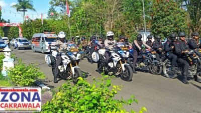 Pastikan Kamtibmas Kondusif Pasca Demo, Kapolda Kalteng Patroli Bersama Forkopimda
