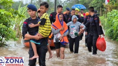Tangani Bencana Akibat Cuaca Ekstrem, Polda Bali Imbau Masyarakat Waspada