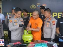 Polres Purbalingga Ringkus Pengoplos Gas LPG Subsidi