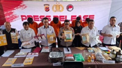 Polda Jabar Bongkar 257 Kasus Narkoba, 317 Tersangka Diamankan Selama September
