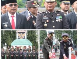 Kapolres Simalungun Ikuti Ziarah Kubur Nasional dan Tabur Bunga Peringatan HUT TNI ke-80