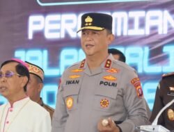 Kapolda Kalteng Hadiri Peresmian Jalan Salib Catholic Center Palangka Raya, Ajak Perkuat dan Jaga Toleransi Beragama