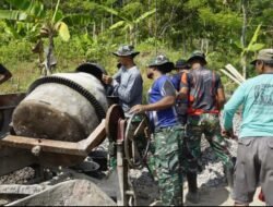 Semangat Gotong Royong Warnai TMMD Reguler ke-126 di Karanganyar