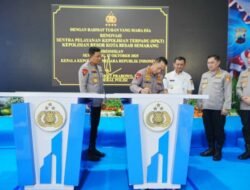 Kapolri Resmikan 35 SPKT Polres di Jajaran Polda Jateng untuk Optimalkan Pelayanan Masyarakat