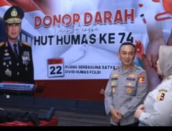 Jelang Hari Jadi ke-74, Humas Polri Gelar Donor Darah